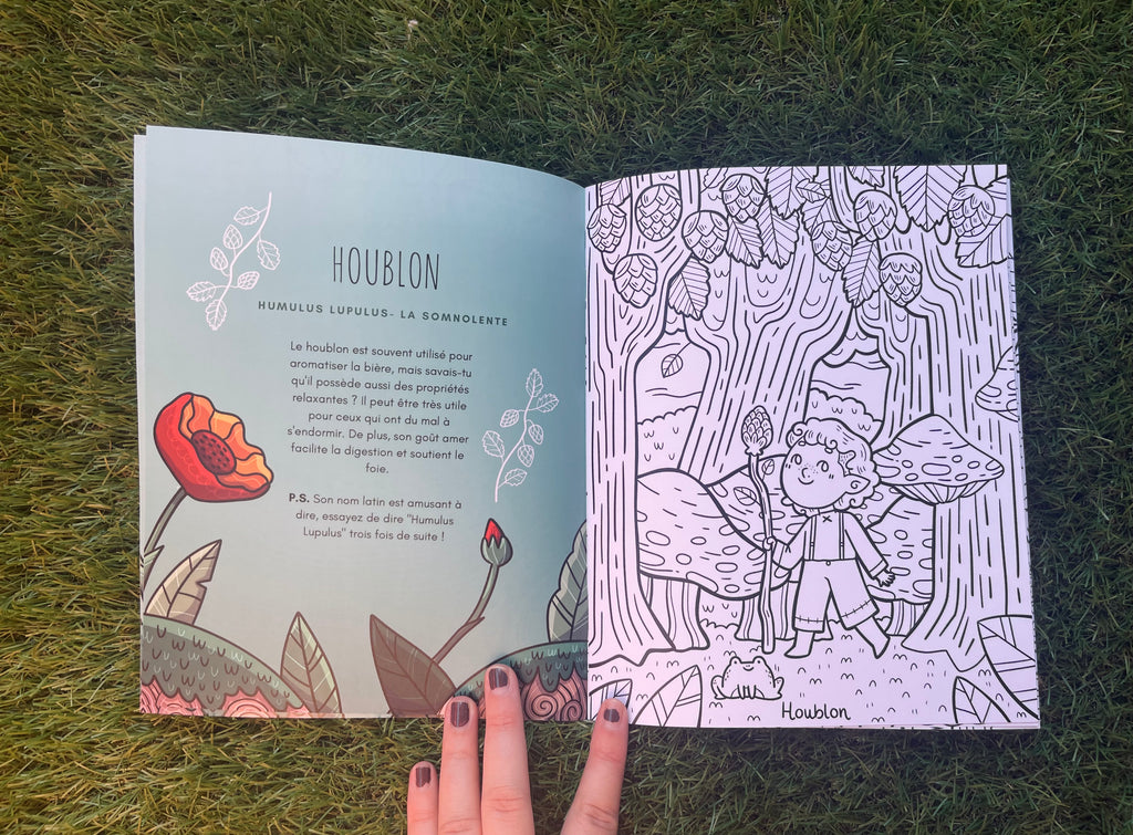 Fée & Flore Coloring Book