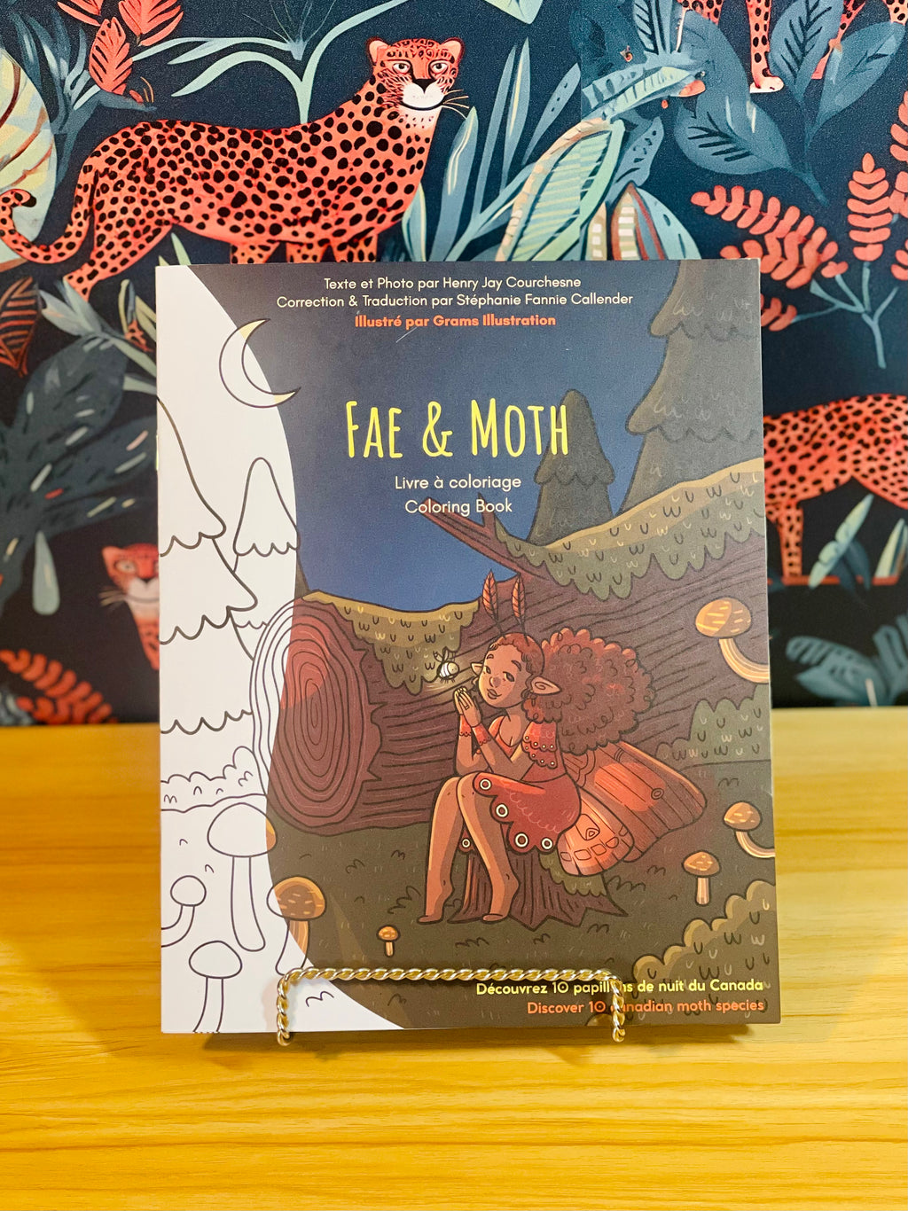 Fae & Moth Coloring Book