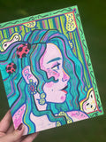 Lady Coccinelle Original Painting