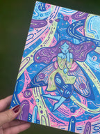 Space Girl Originale painting