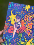 Rock Fairy Original Painting