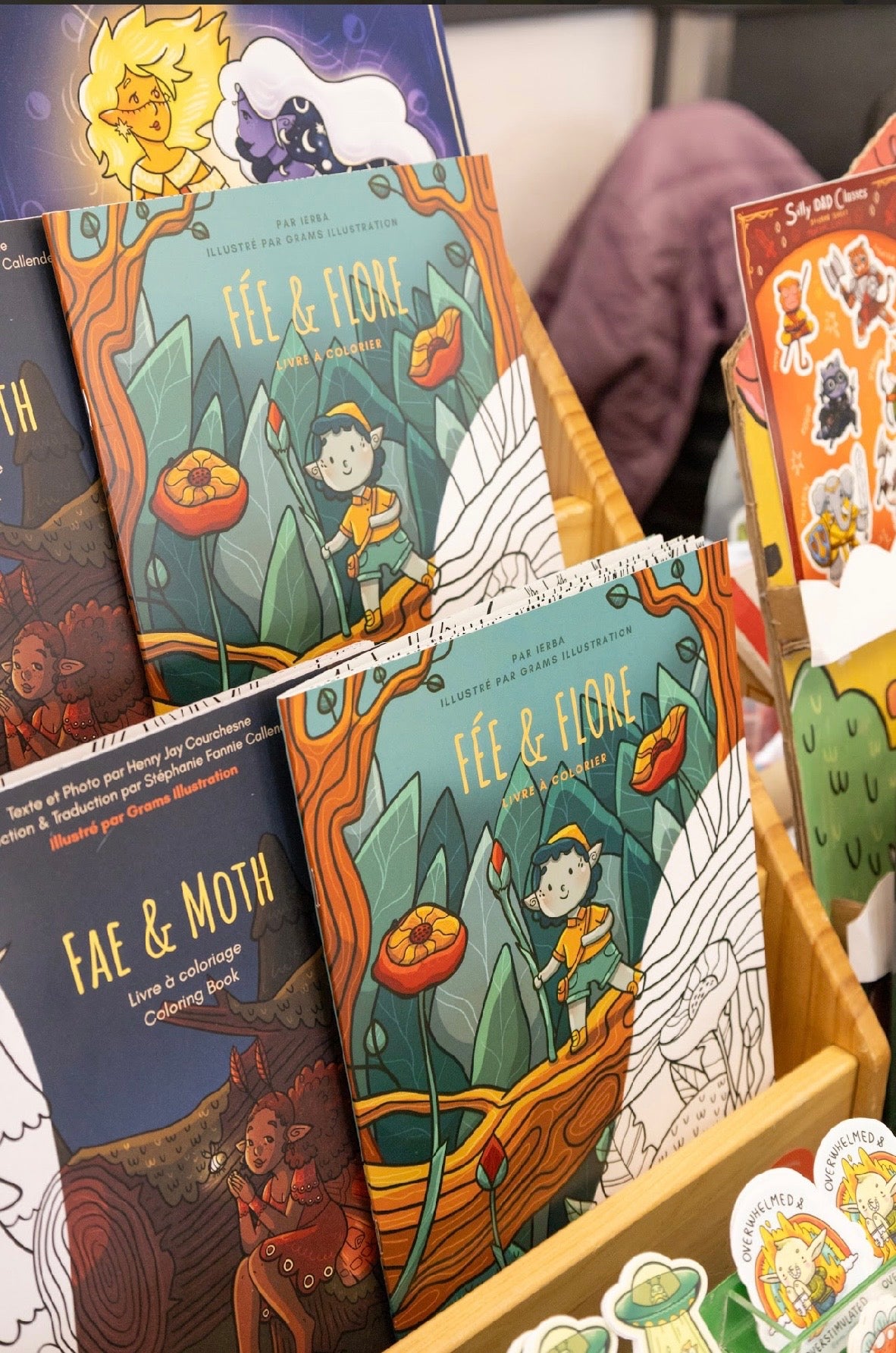 Fae & Moth Coloring Book