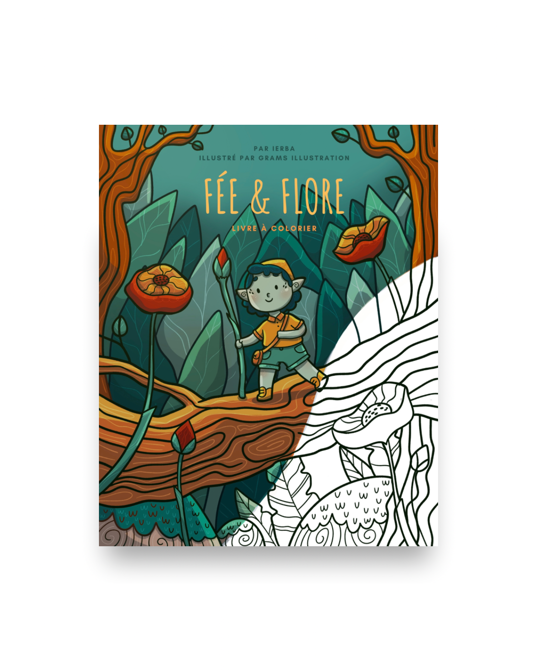 Fée & Flore Coloring Book