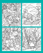 Fée & Flore Coloring Book