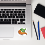 Eat Your Veggies Carrot Sticker