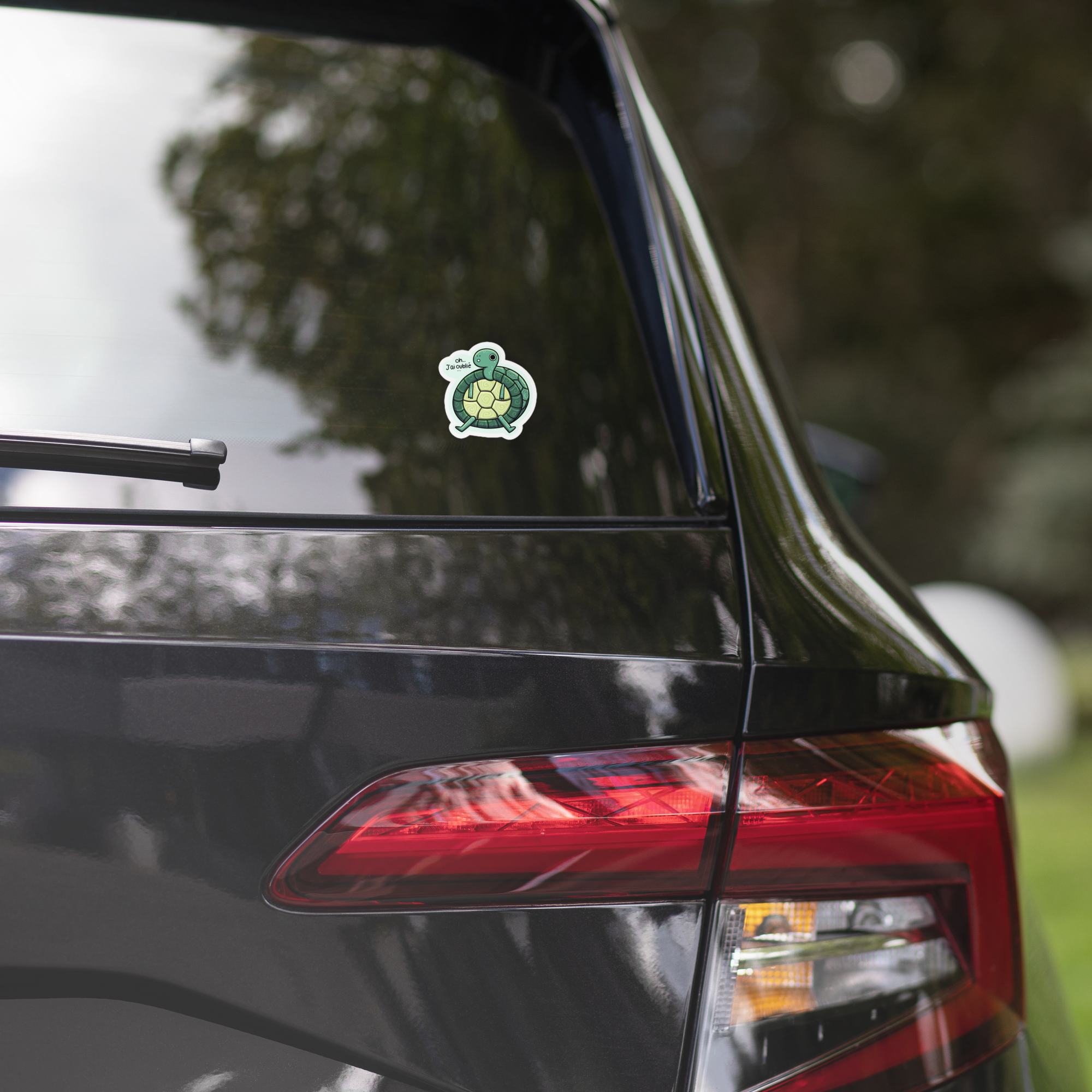 J'ai Oublié Turtle Sticker