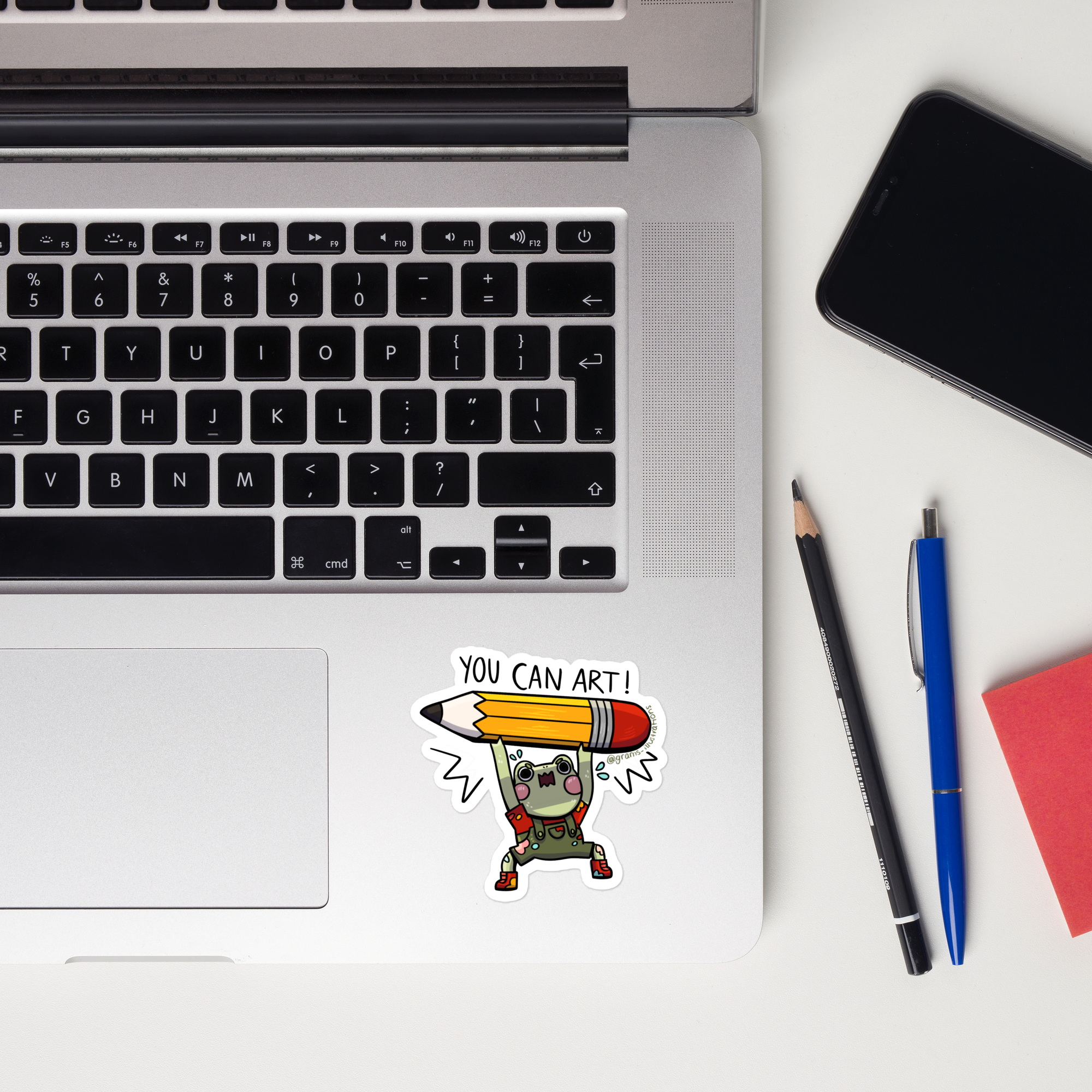 You Can Art Sticker