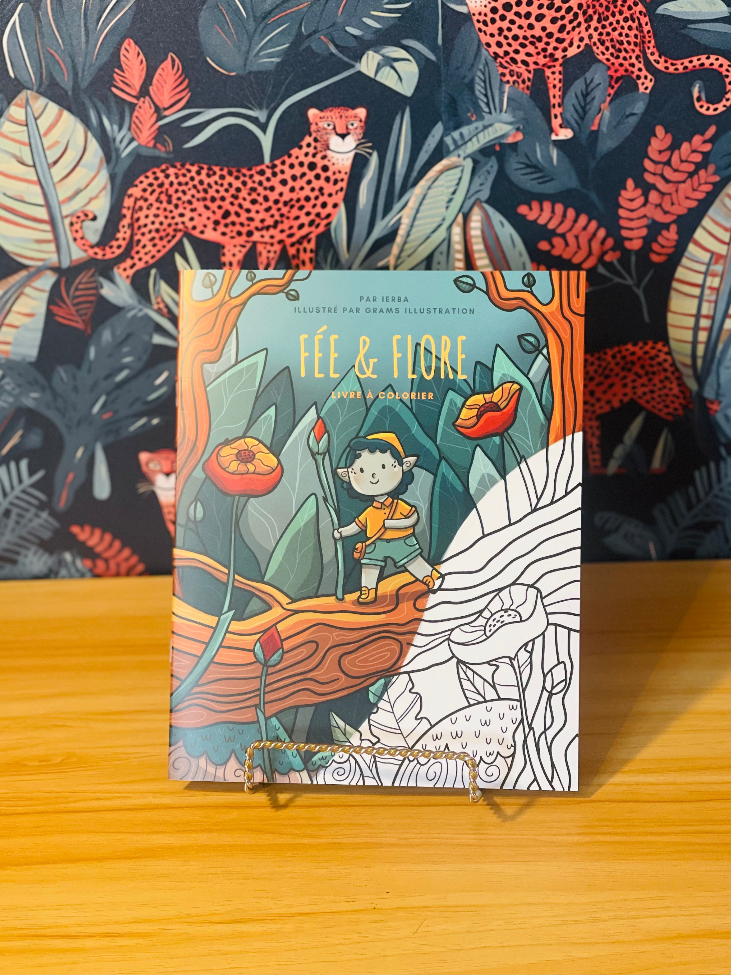 Fée & Flore Coloring Book