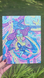 Space Girl Originale painting