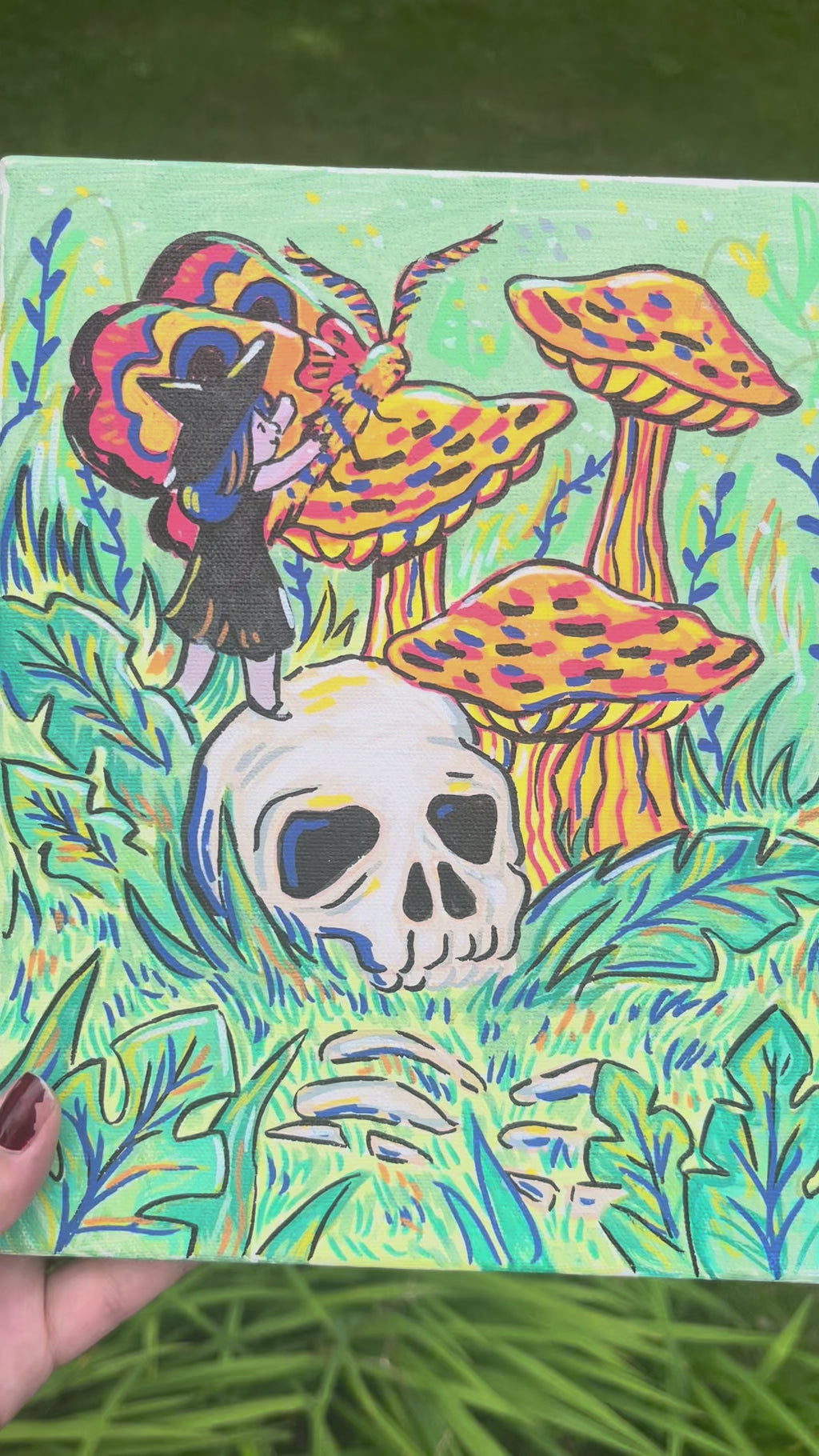 Life & Death Painting