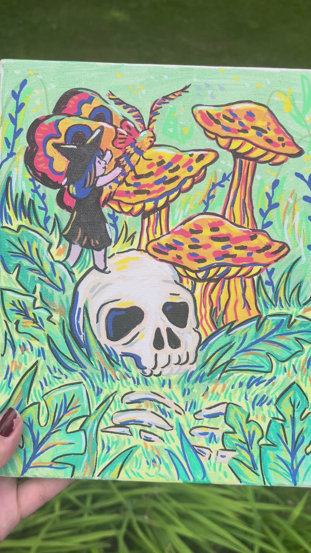 Life & Death Painting